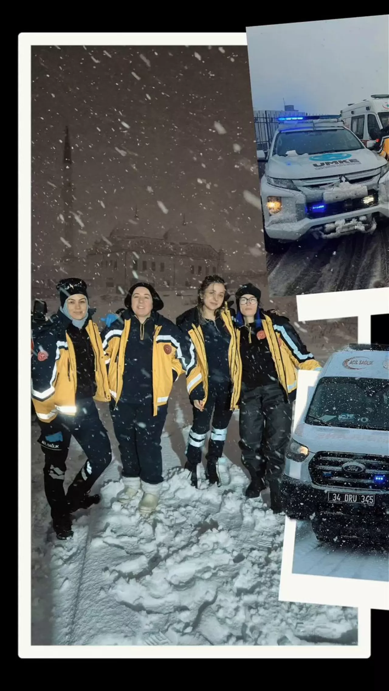 İstanbul'da Sağlık Çalışanlarına Teşekkür Mesajı