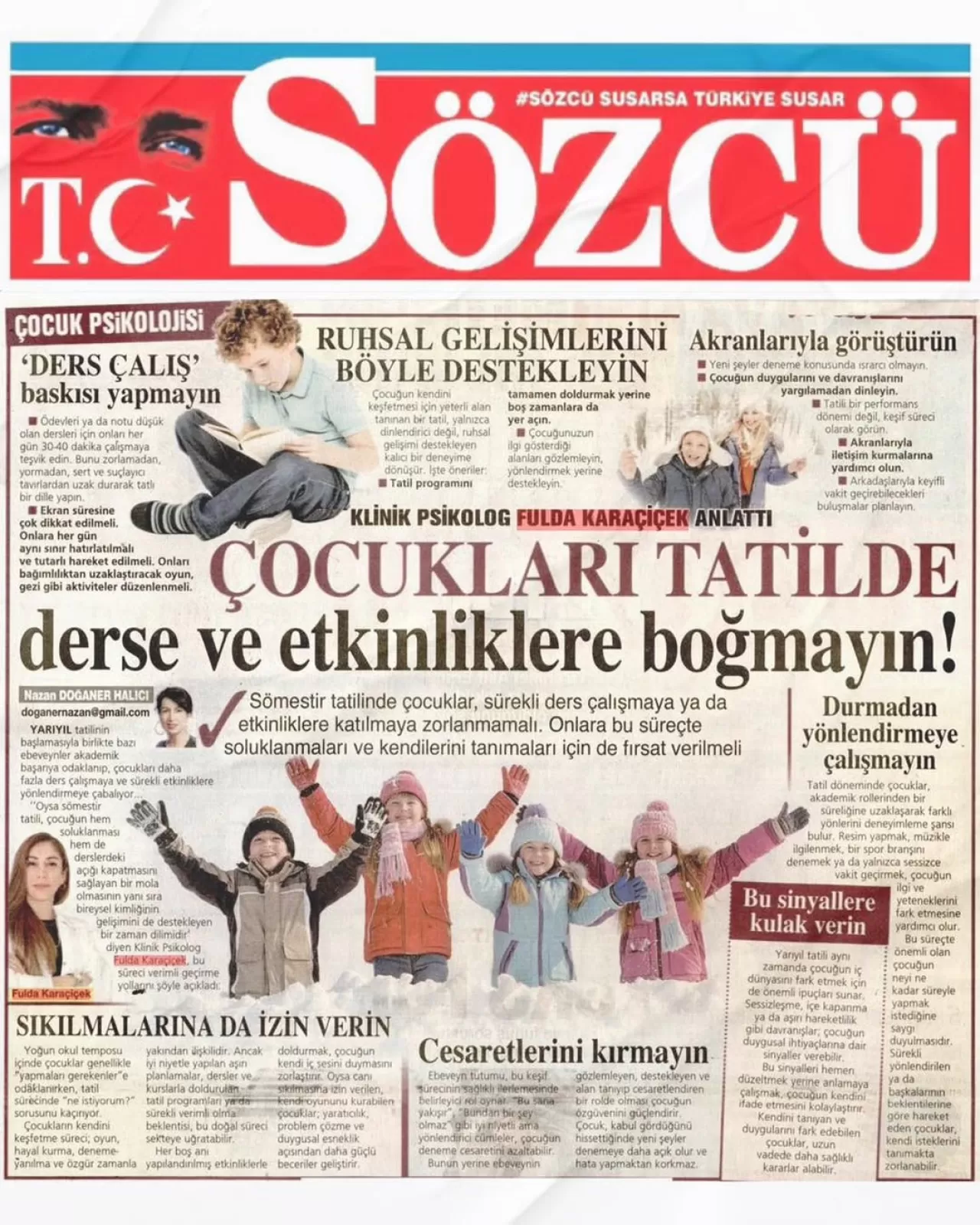 Yarıyıl Tatilinde Çocukların Dengesi Nasıl Korunur? Medline Adana Hastanesi'nden Ailelere Öneriler