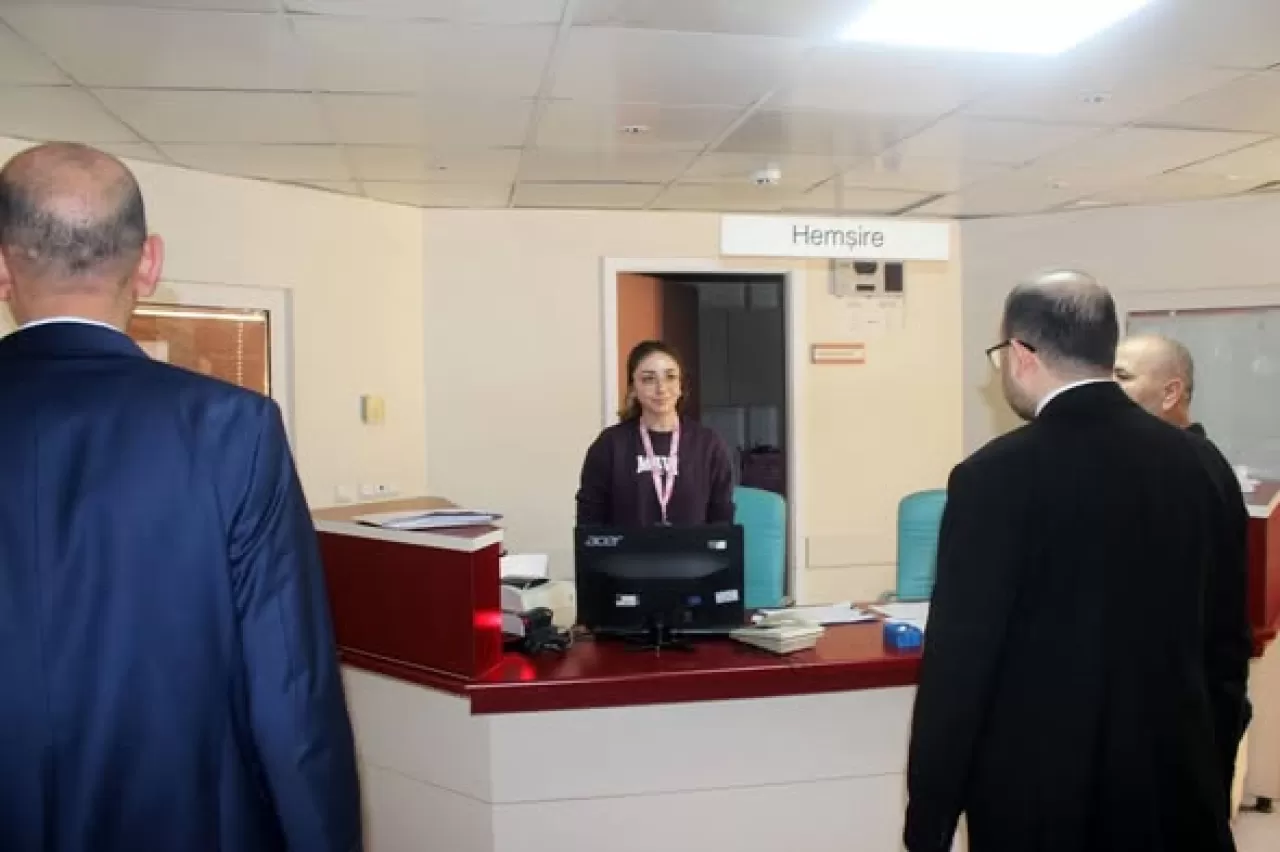 Kırıkkale Yüksek İhtisas Hastanesi'nde Başhekim Ziyareti