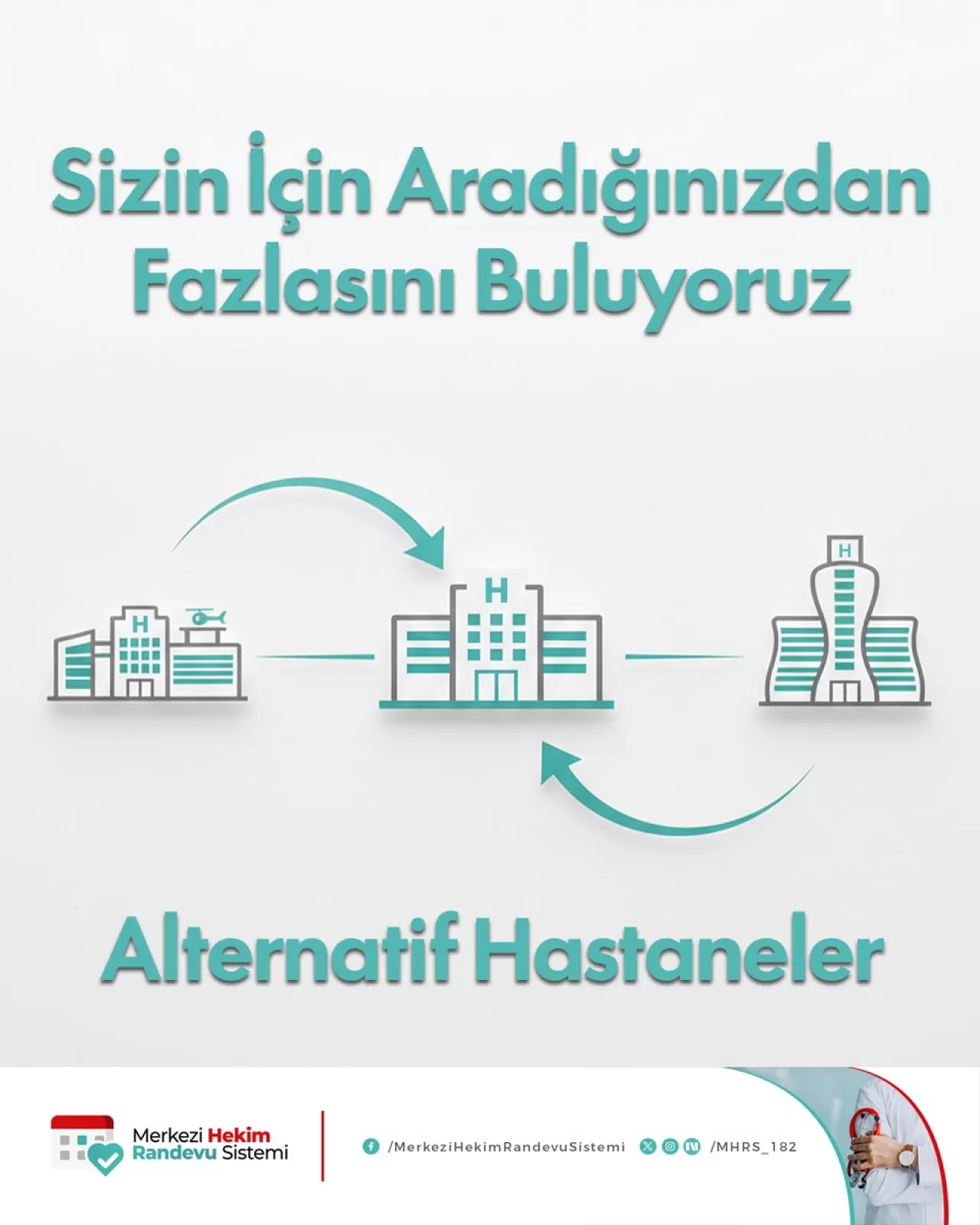MHRS Artık Daha Yakın Tarihli Randevu Alternatiflerini Sunuyor