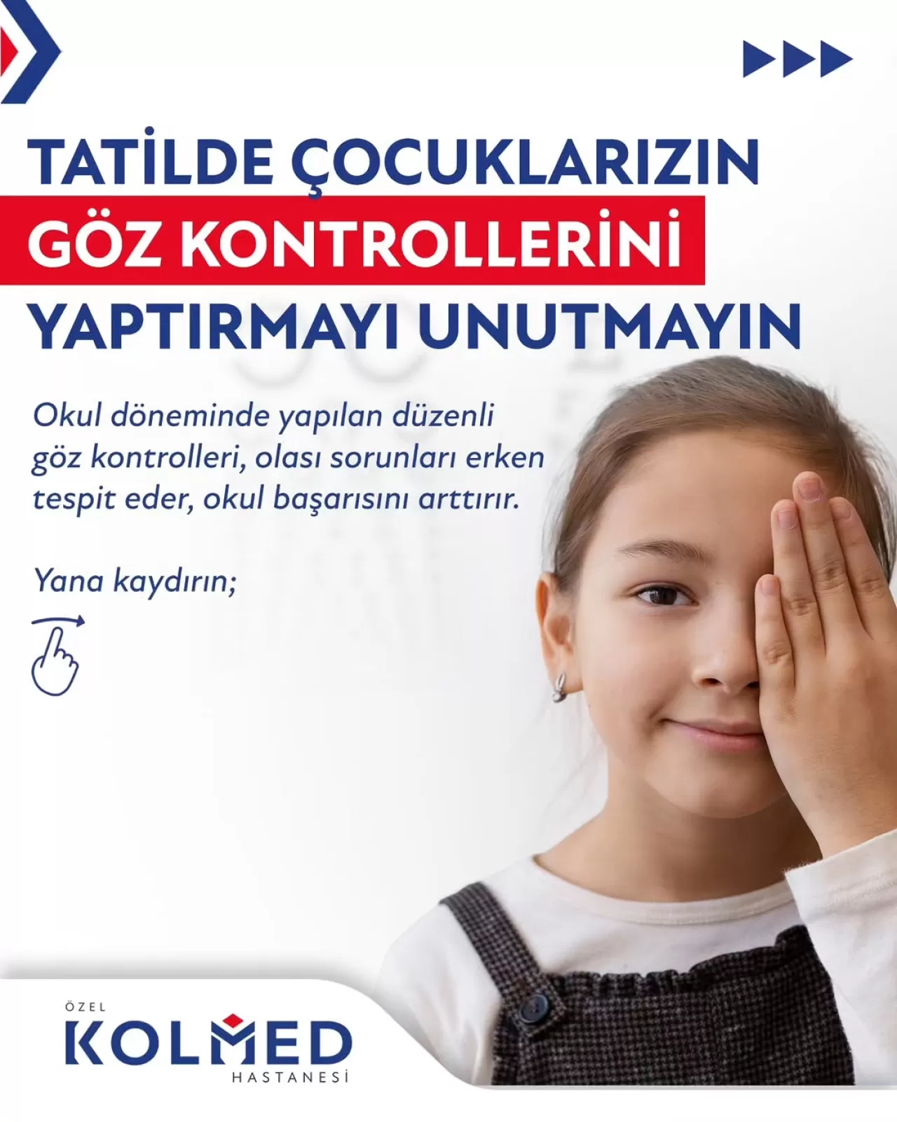 Çocuklarda Sömestr Tatili Göz Muayenesi İçin Fırsat