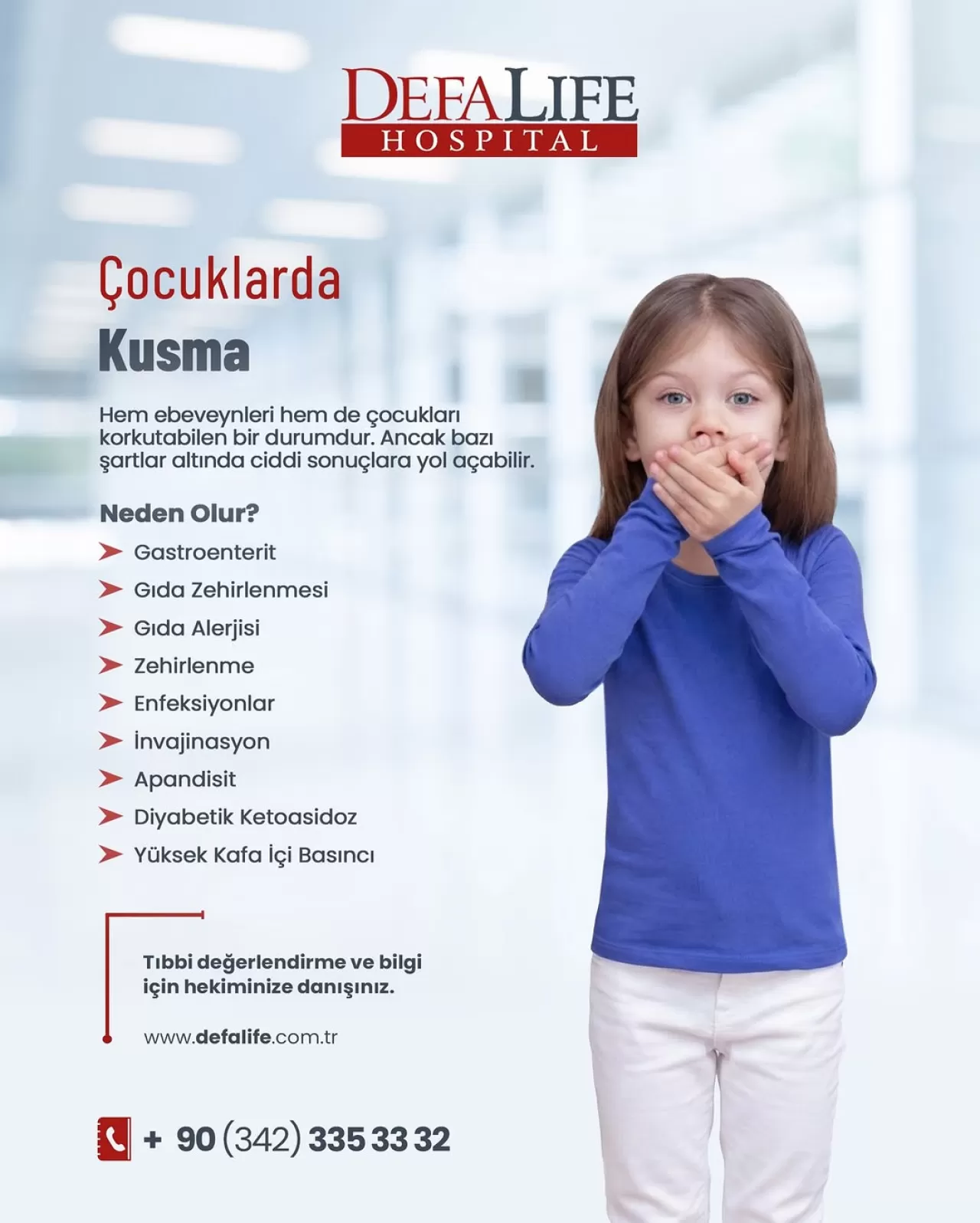 Gaziantep Defa Life Hastanesi'nde Modern Sağlık Hizmetleri