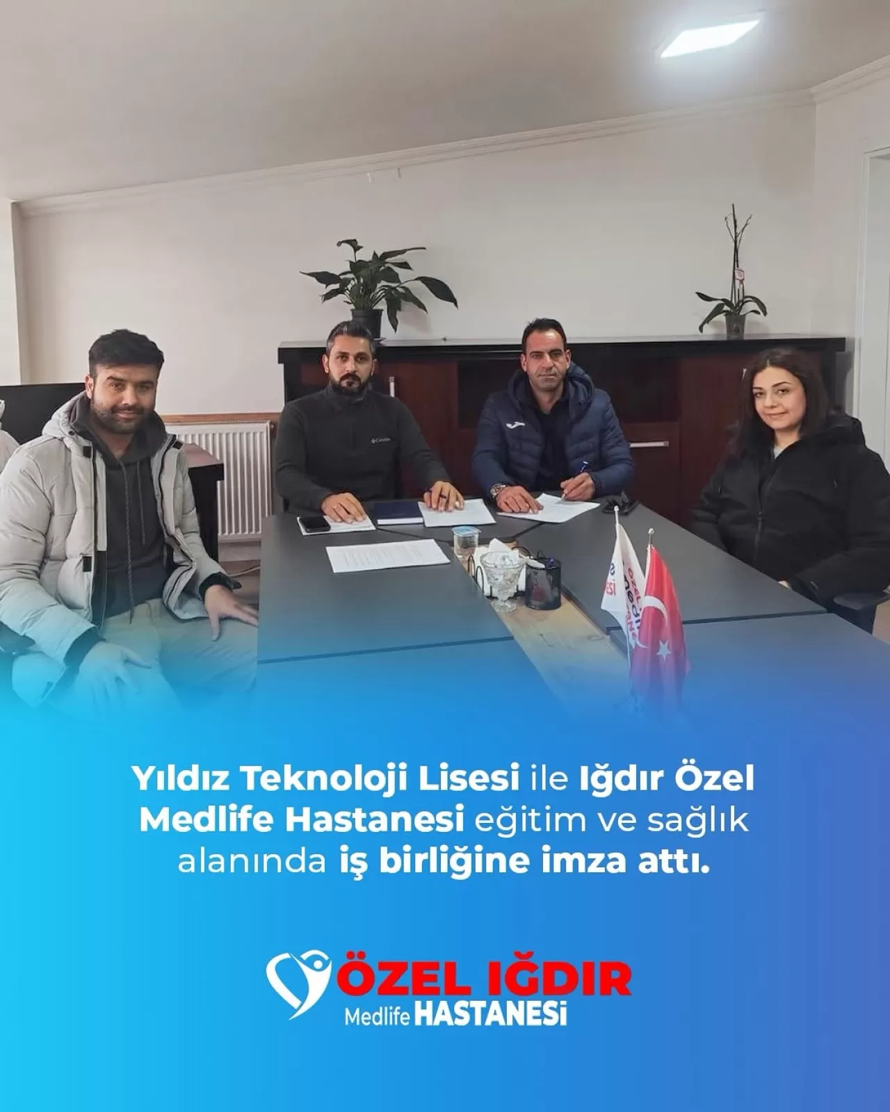 Iğdır'da Eğitim ve Sağlık Sektörü Güçlerini Birleştirdi