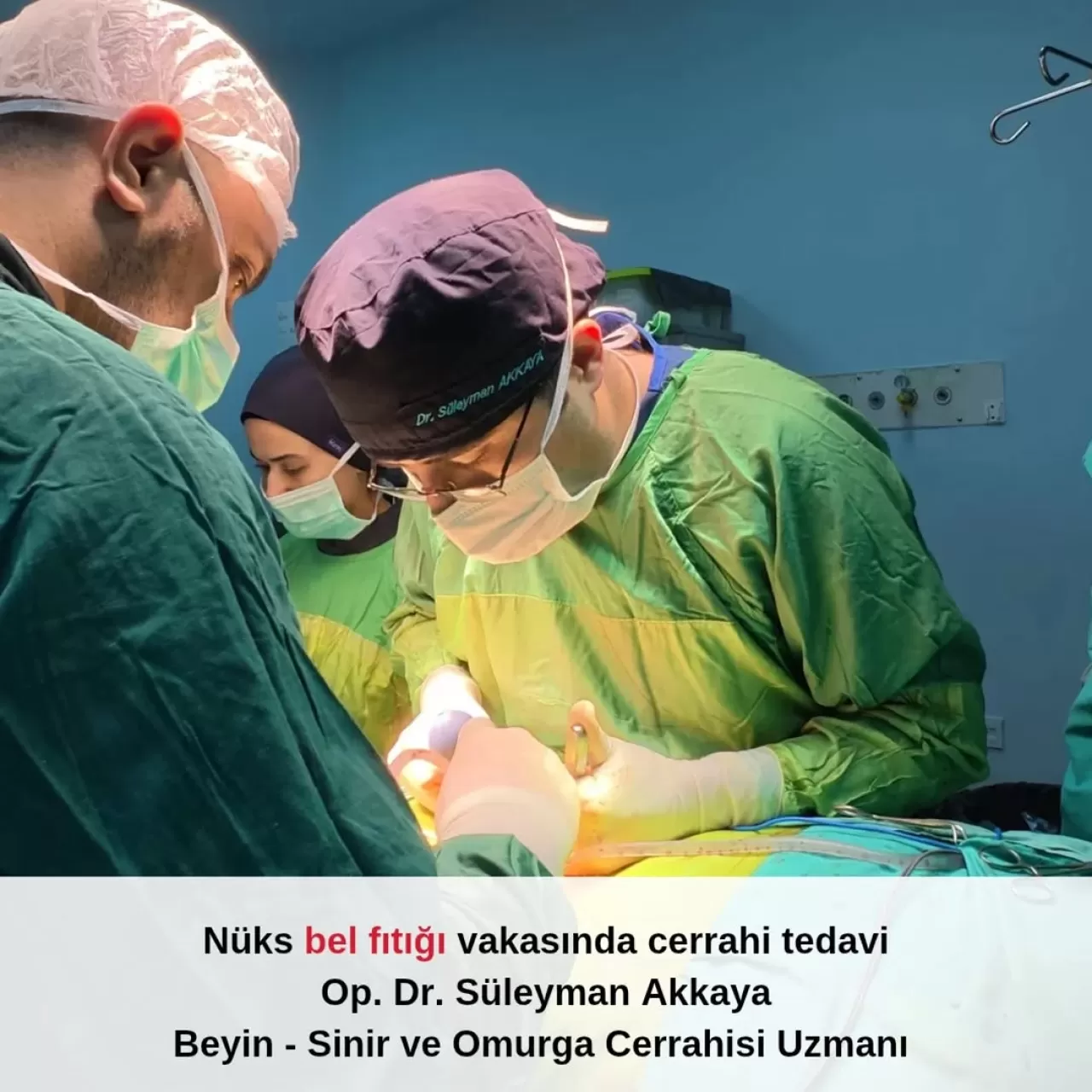 Kırıkkale'de Omurga Cerrahisinde Başarılı Uygulamalar