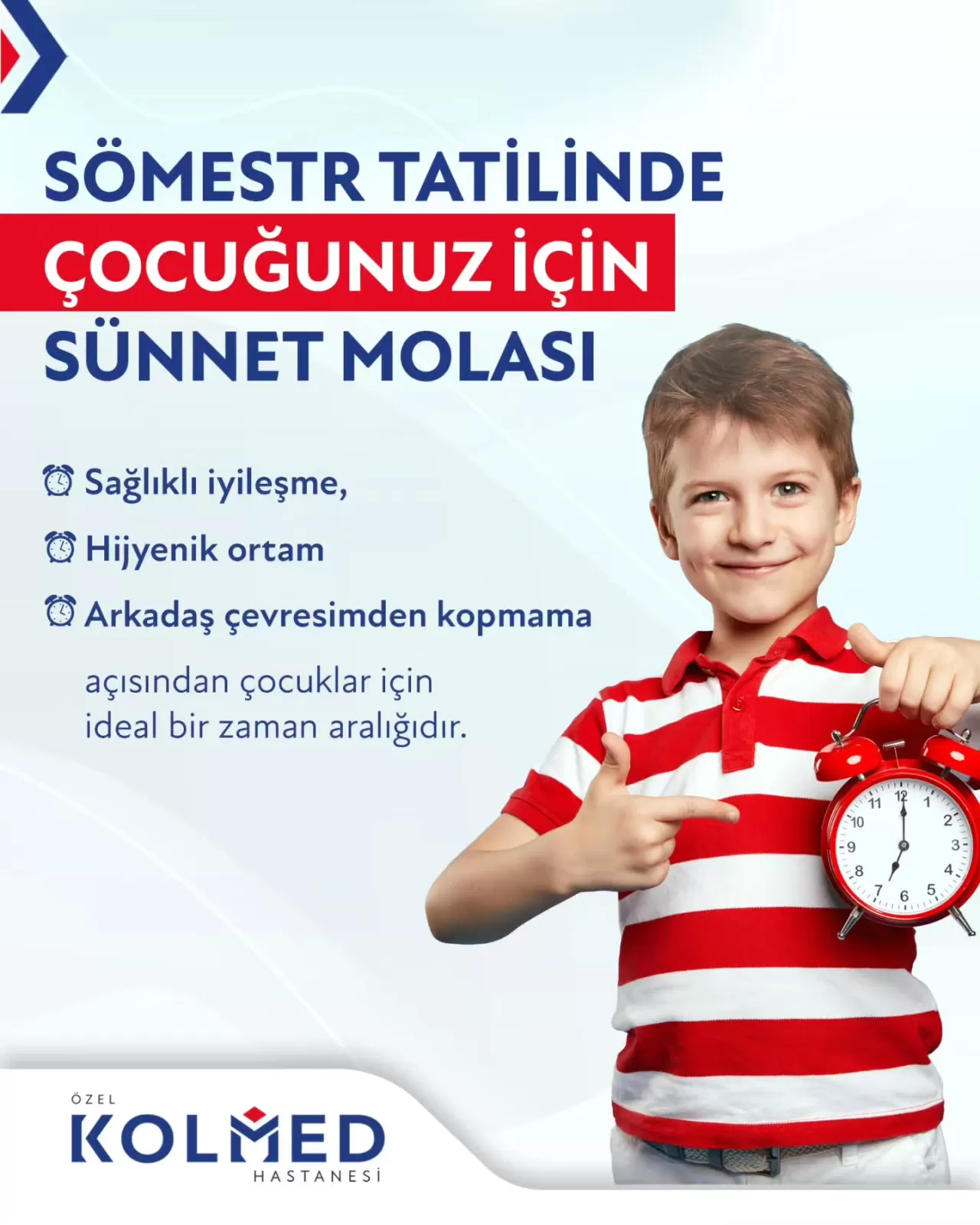 Sömestr Tatilinde Çocuklar İçin Anestezi Eşliğinde Güvenli Sünnet