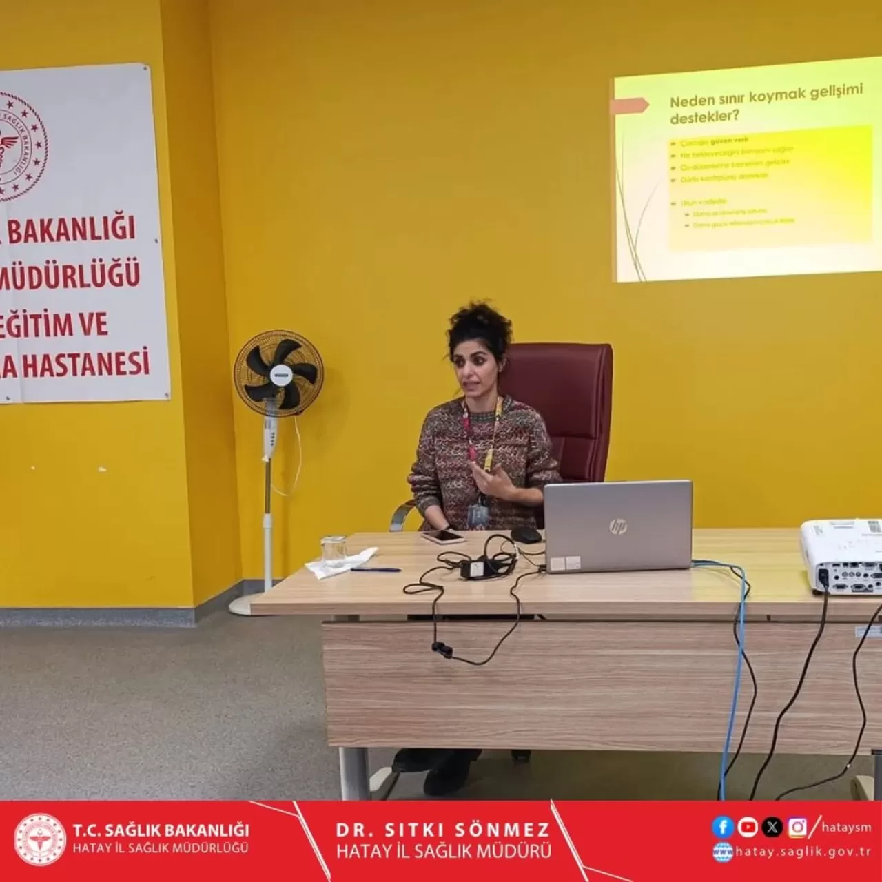 Hatay'da Sağlık Çalışanlarına Yönelik Çocuk Gelişimi Eğitimi