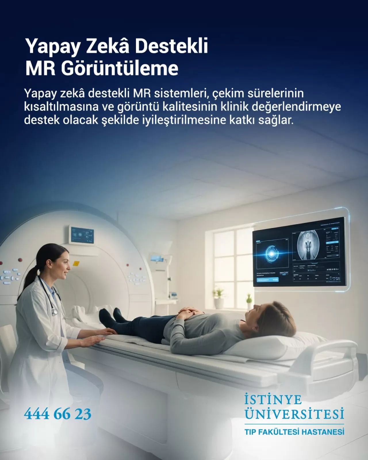 Yapay Zeka Teknolojisi, MR Çekimlerinde Süreyi Kısaltıp Görüntü Kalitesini Artırıyor