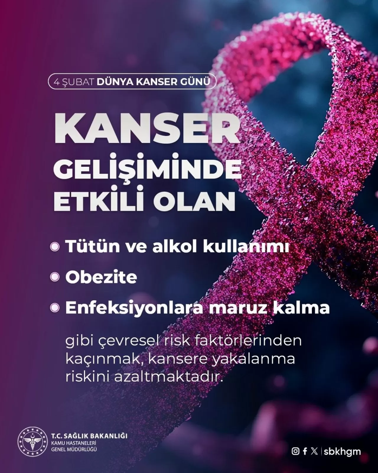 Kanserden Korunmak İçin Önlenebilir Risk Faktörlerine Dikkat