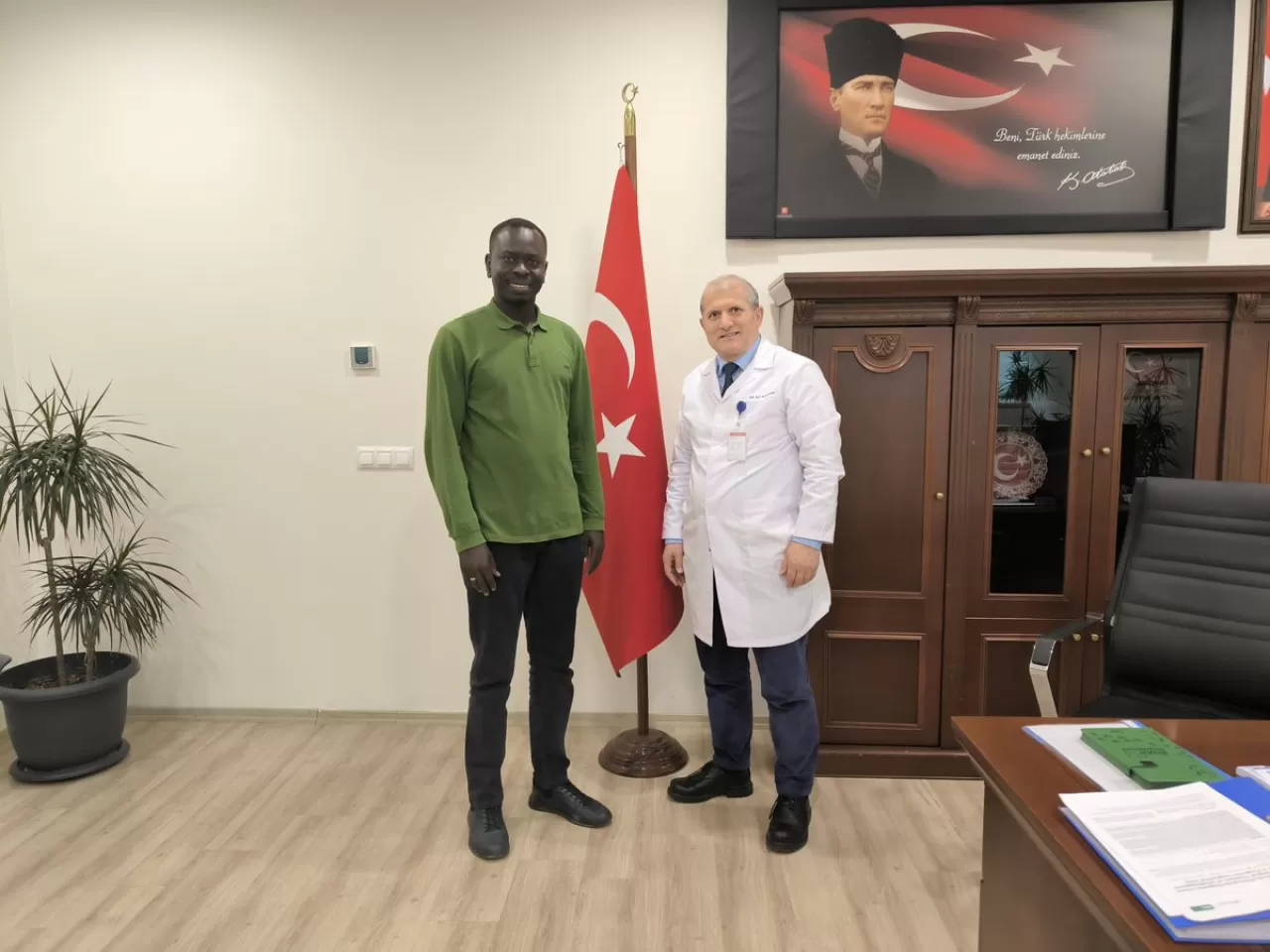 Prof. Dr. Cemil Taşcıoğlu Şehir Hastanesi'nde Uluslararası Sağlık İş Birliği Ziyareti