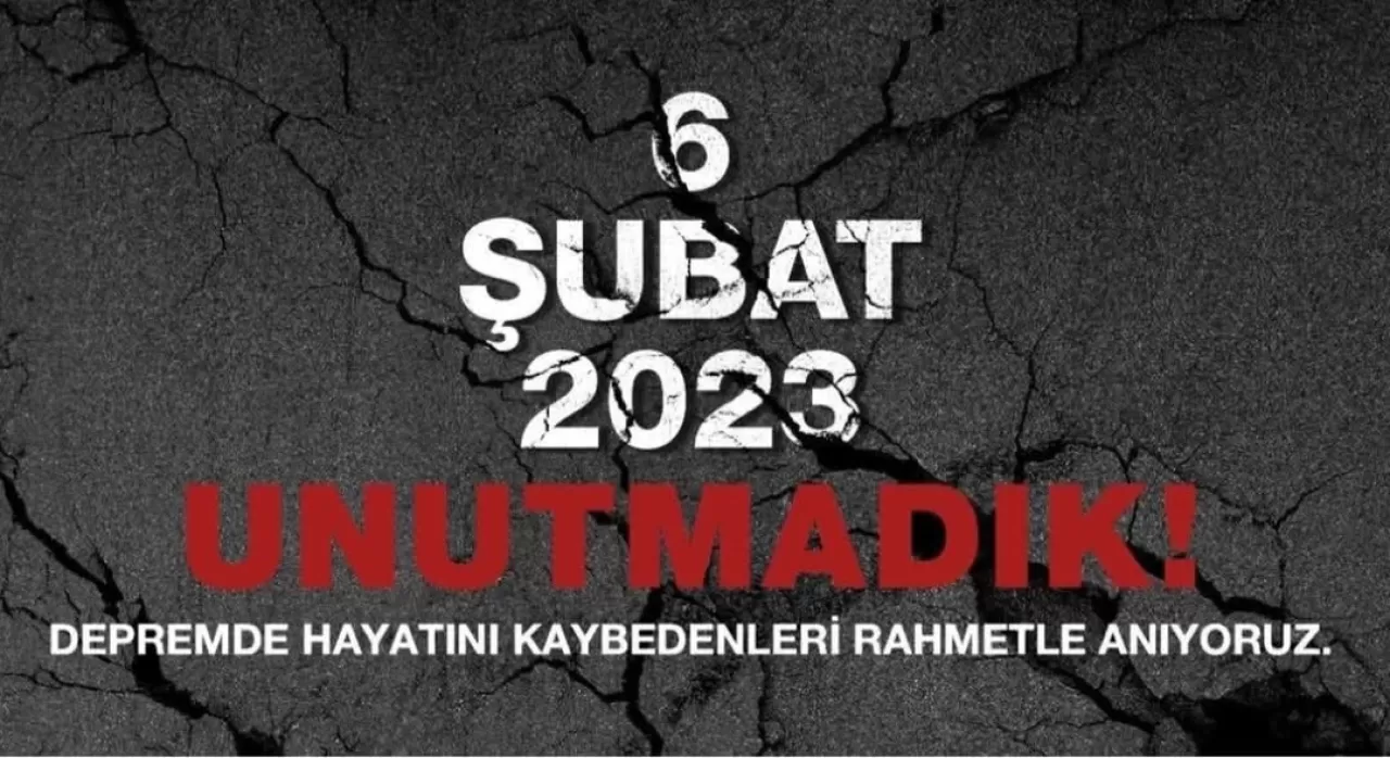 Depremin Birinci Yılında Anma Mesajı