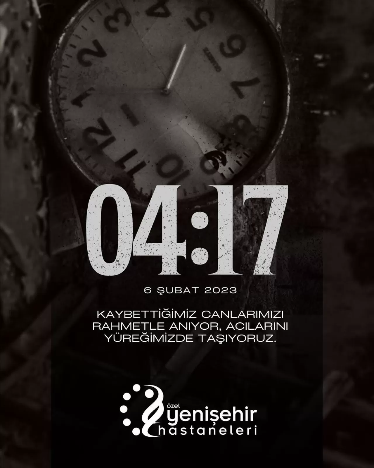 Mersin'de 6 Şubat Depremi'nin Yıl Dönümü Anıldı