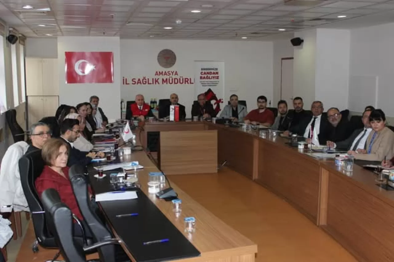 Amasya'da Kan Bağış Süreçleri Değerlendirildi