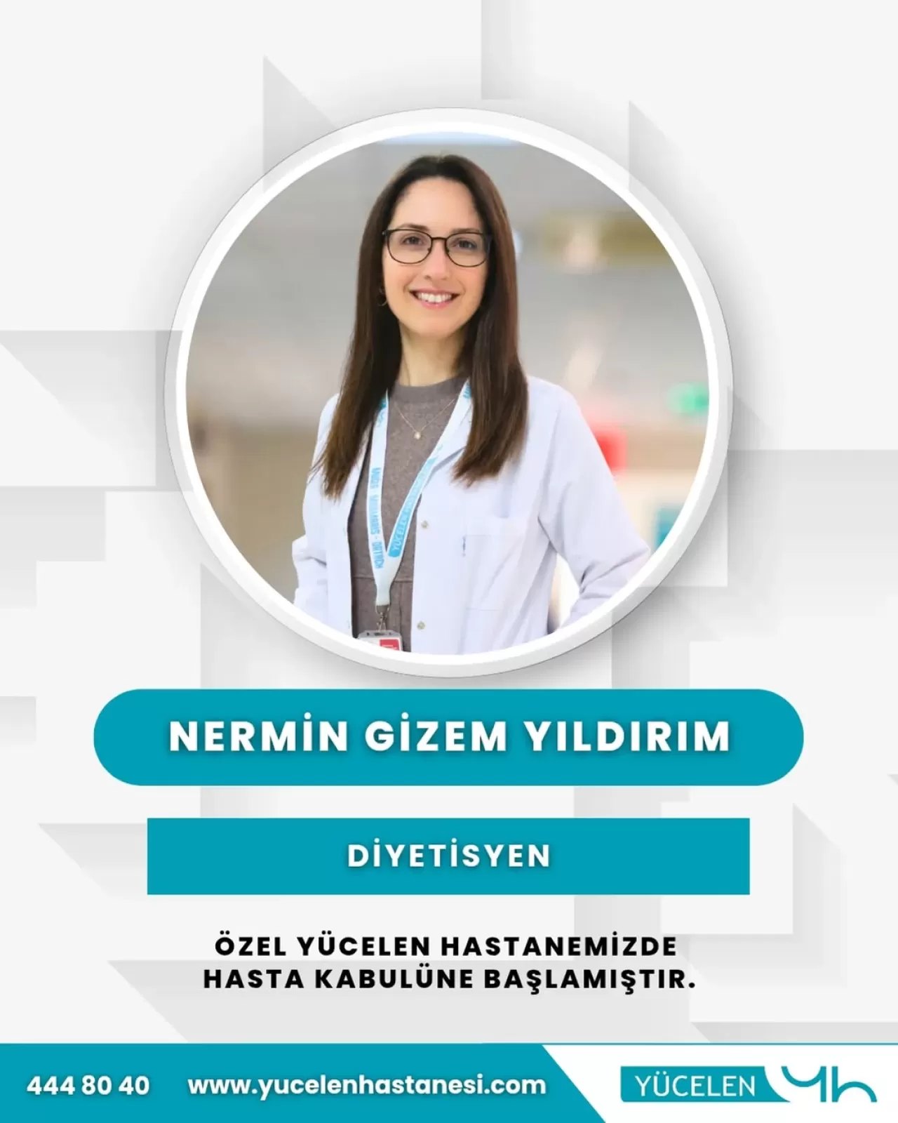 Muğla Yücelen Hastanesi'ne Yeni Diyetisyen