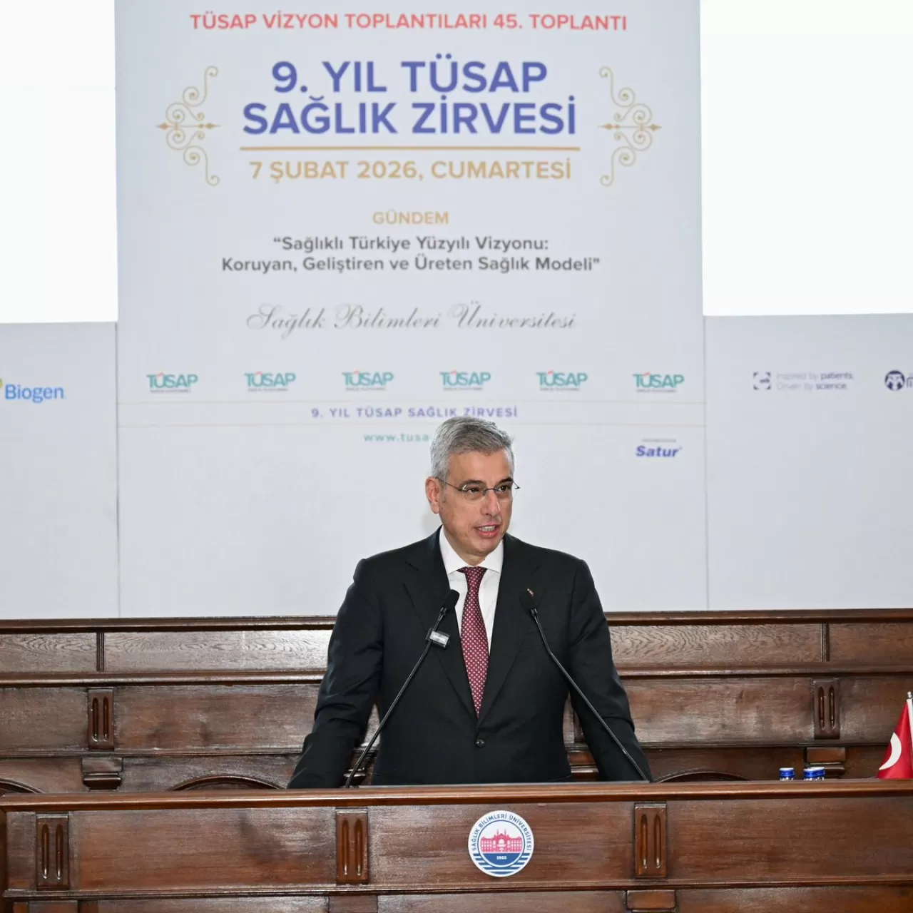 Sağlıklı Türkiye Yüzyılı Vizyonu 9. Yıl TÜSAP Sağlık Zirvesi'nde Masaya Yatırıldı