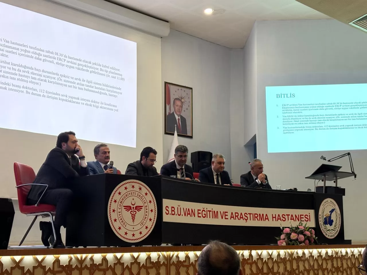 Van'da Acil Sağlık Hizmetleri Bölge Toplantısı Yapıldı