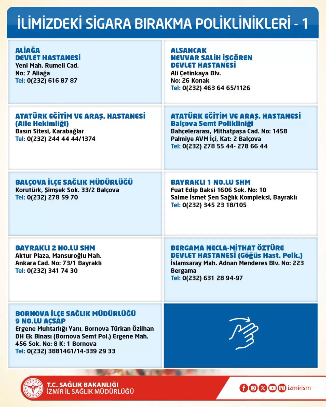 İzmir'de 9 Şubat Sigarayı Bırakma Günü'nde Sağlıklı Yaşam Vurgusu