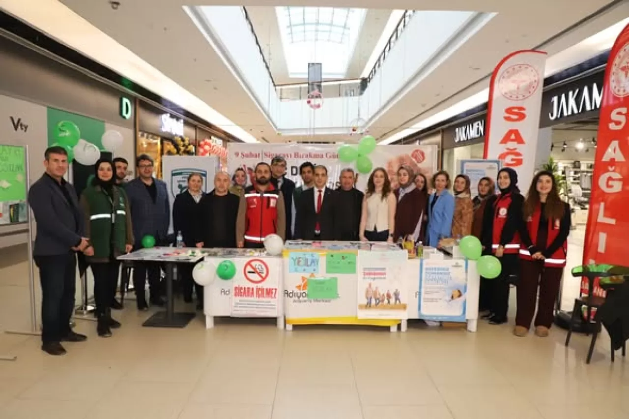 Adıyaman'da Dünya Sigarayı Bırakma Günü Etkinlikleri Düzenlendi