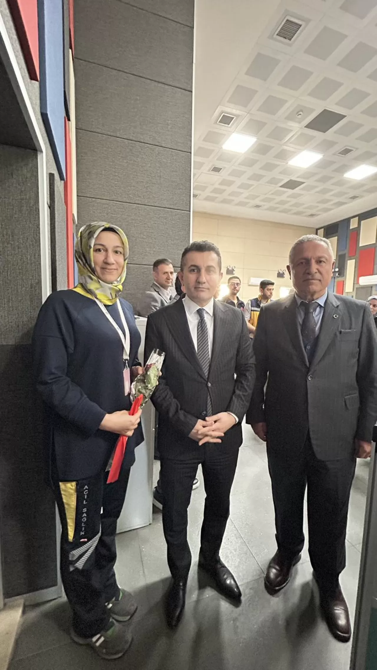 Aksaray 112 Acil Çağrı Merkezi Personeli, Vali Yardımcısı'nın Ziyaretiyle Moral Buldu