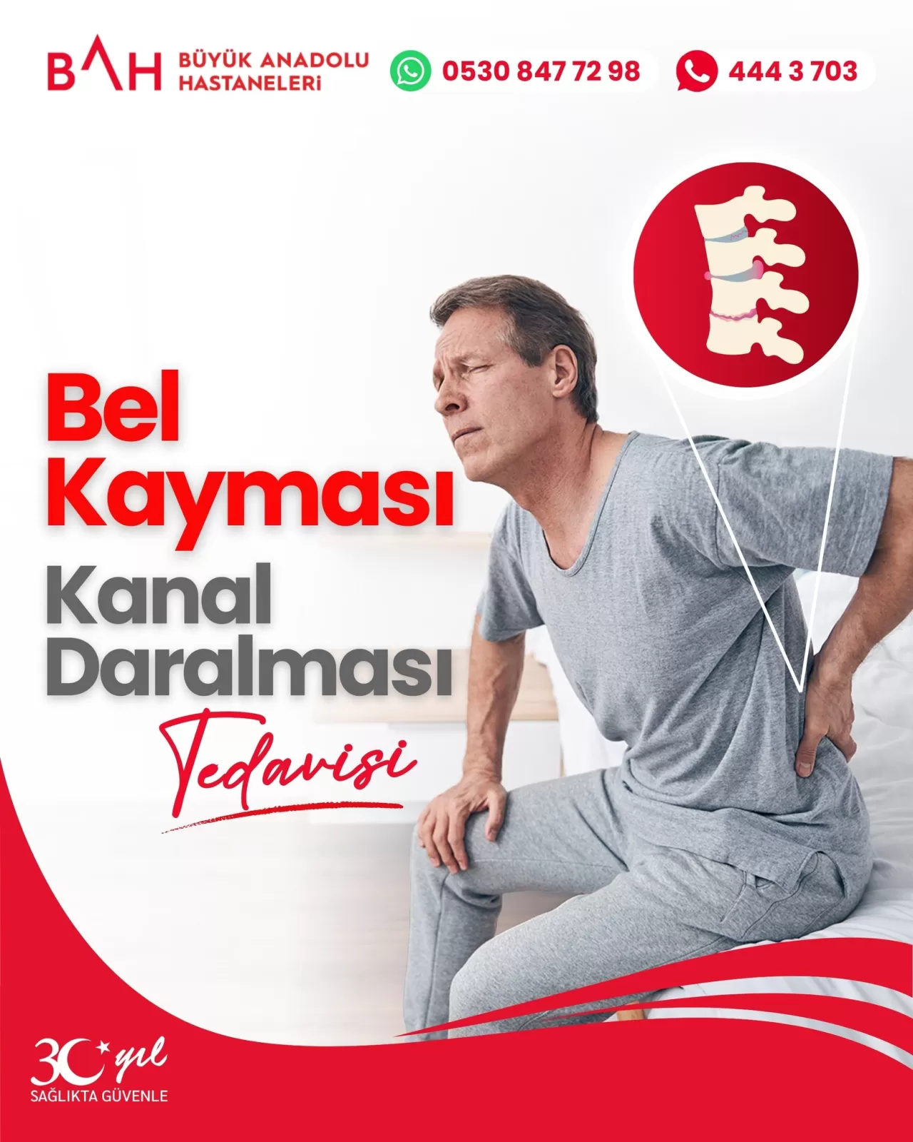 Bel Kayması ve Kanal Daralmasına Karşı Profesyonel Sağlık Hizmeti