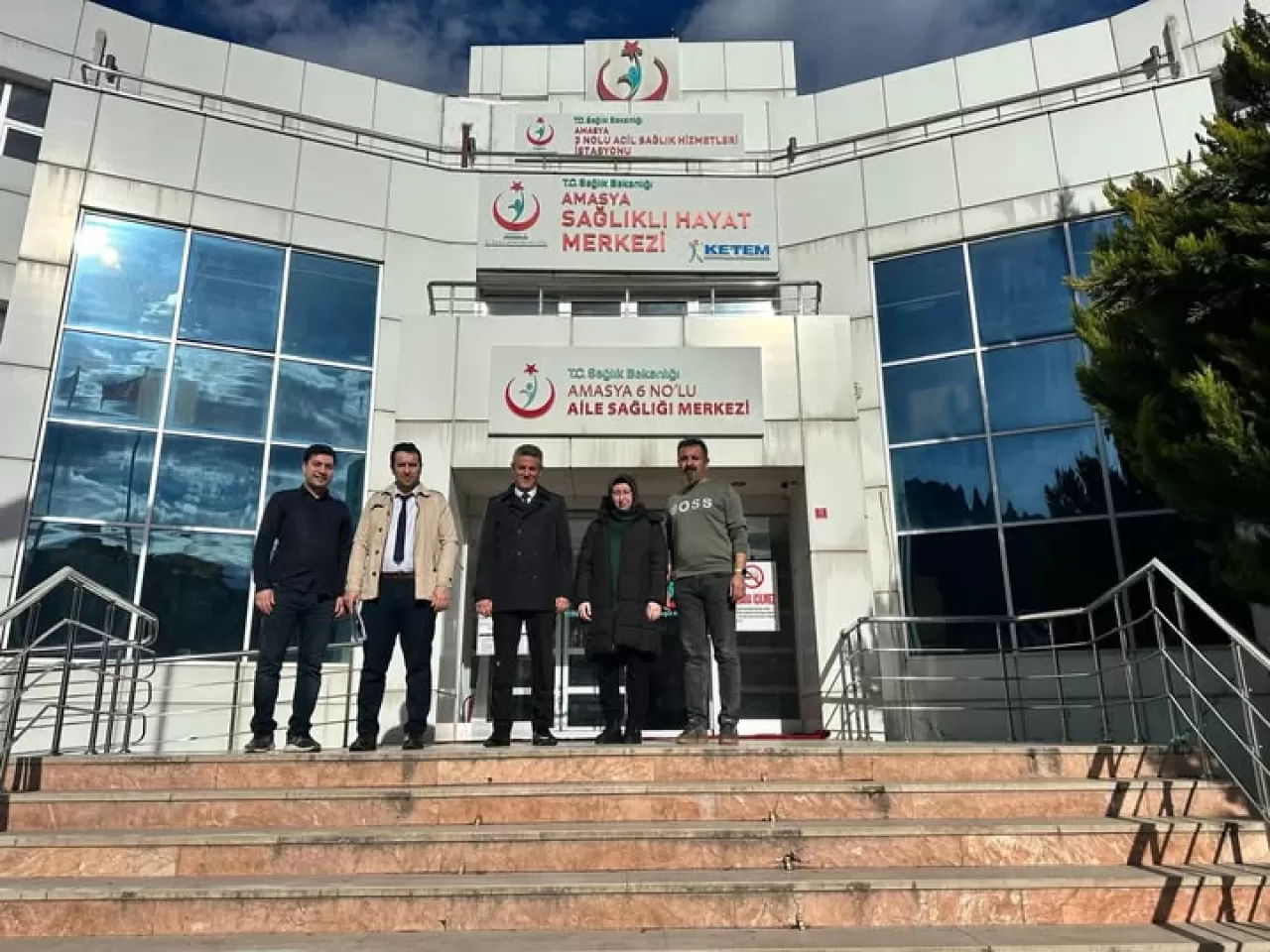 Amasya'da Denetimli Serbestlik Müdürlüğü'nden Sağlıklı Hayat Merkezi'ne Ziyaret