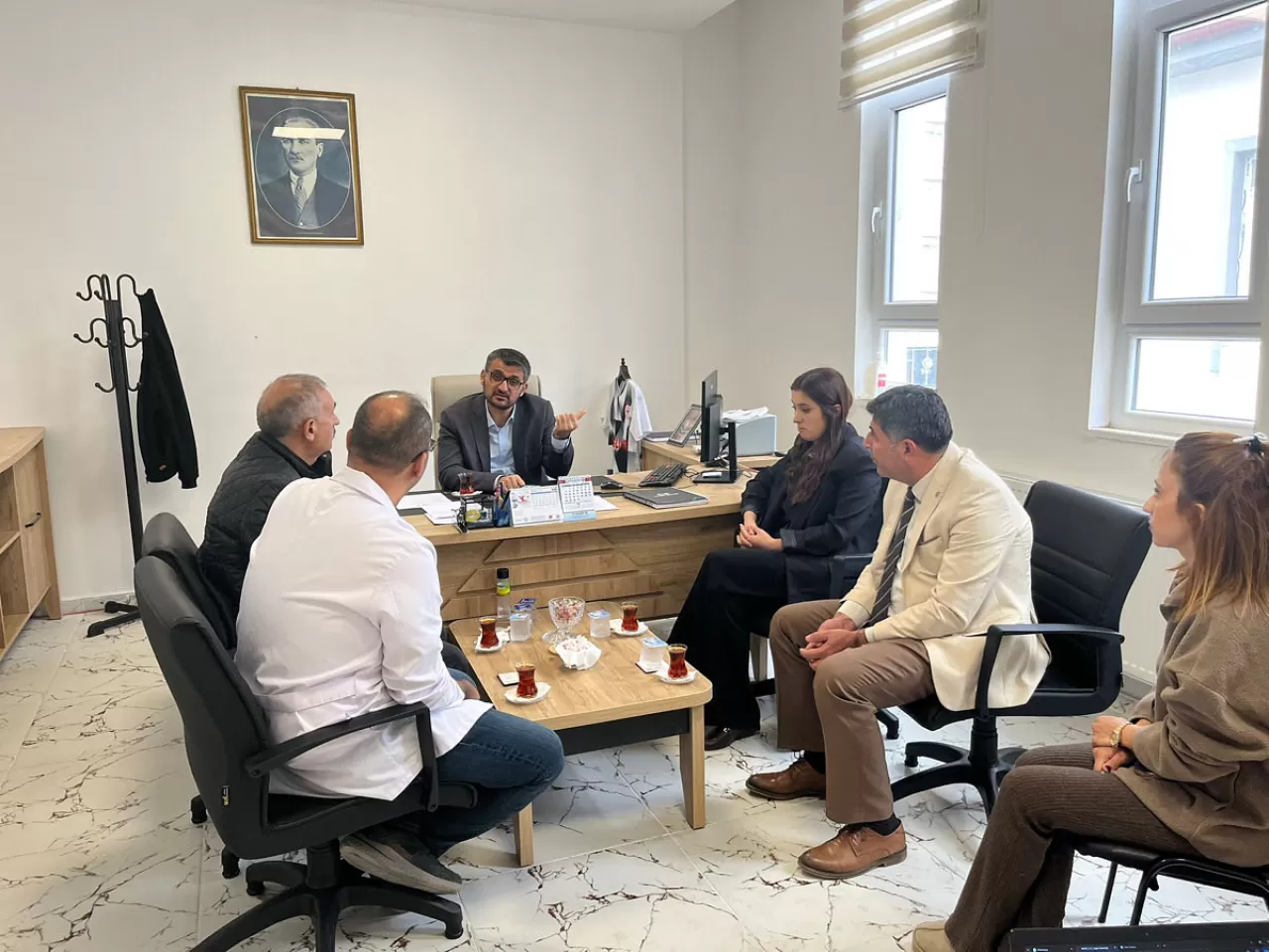 Siirt İl Sağlık Müdürü Kurtalan'da İncelemelerde Bulundu