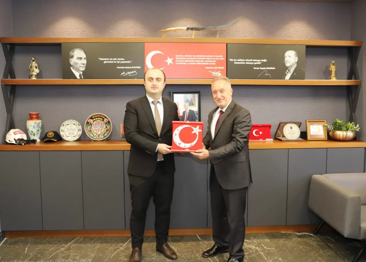 Trabzon İl Sağlık Müdürü Dr. Mehmet Topsakal, Cezaevi Yetkililerini Ağırladı