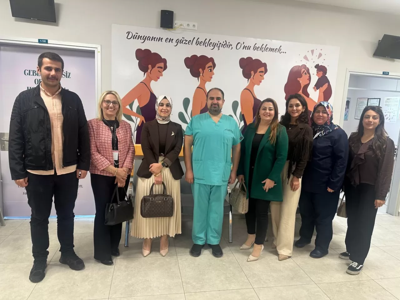 Nizip Devlet Hastanesi'nde Gebe Okulu Hizmete Girdi