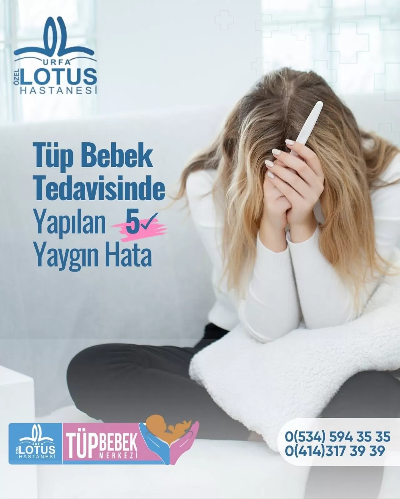 Şanlıurfa'da Tüp Bebek Tedavisinde Başarı İçin Doğru Adres: Lotus Hastanesi