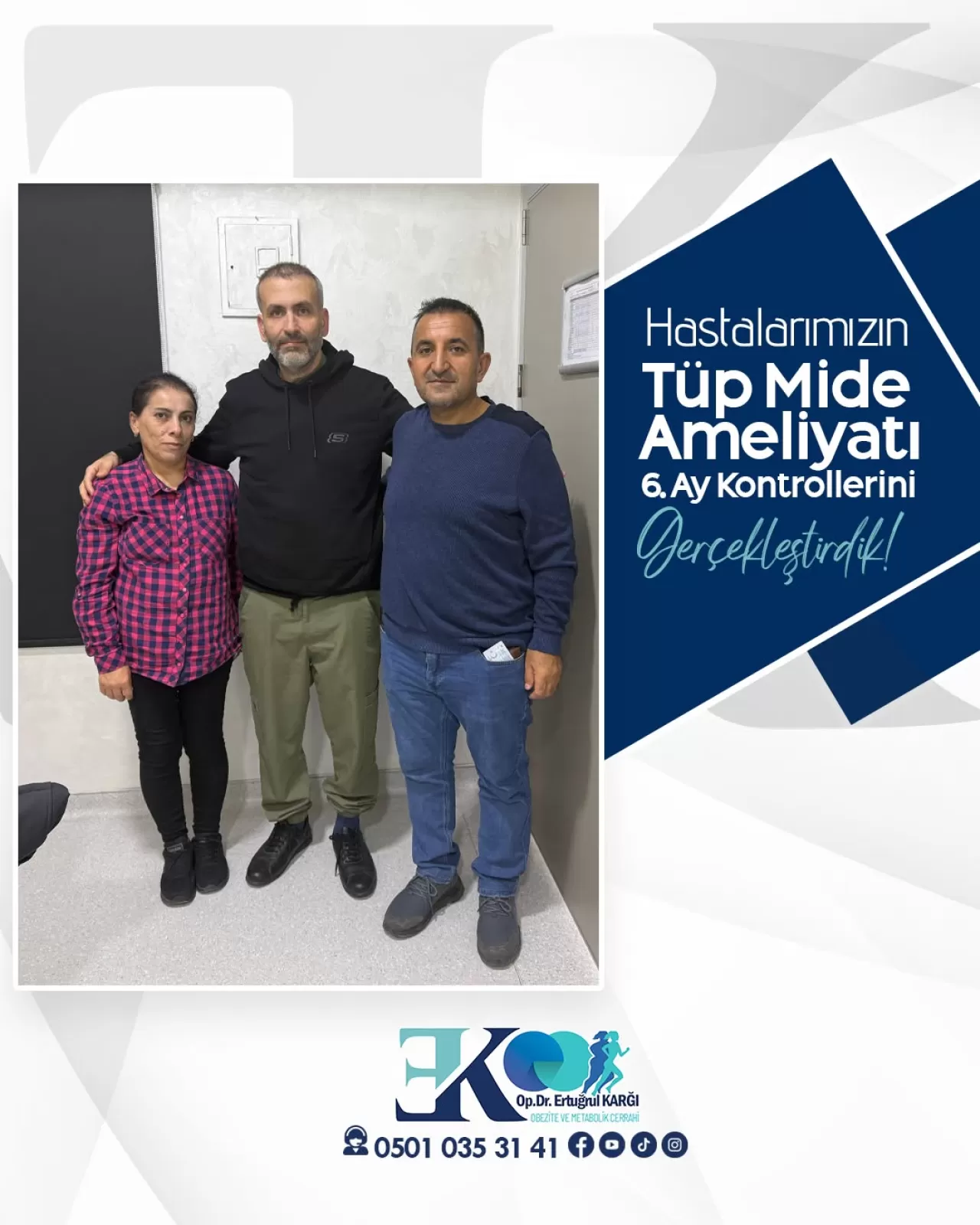 Yalova, İstanbul ve Bursa'da Obezite Cerrahisi Sonrası Kontroller Yapıldı