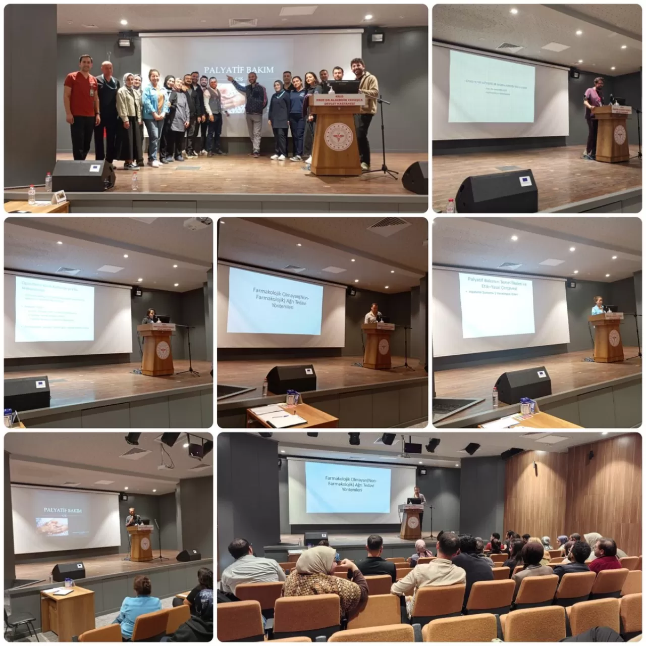 Kilis'te Palyatif Bakım Hizmet İçi Eğitimi Gerçekleştirildi