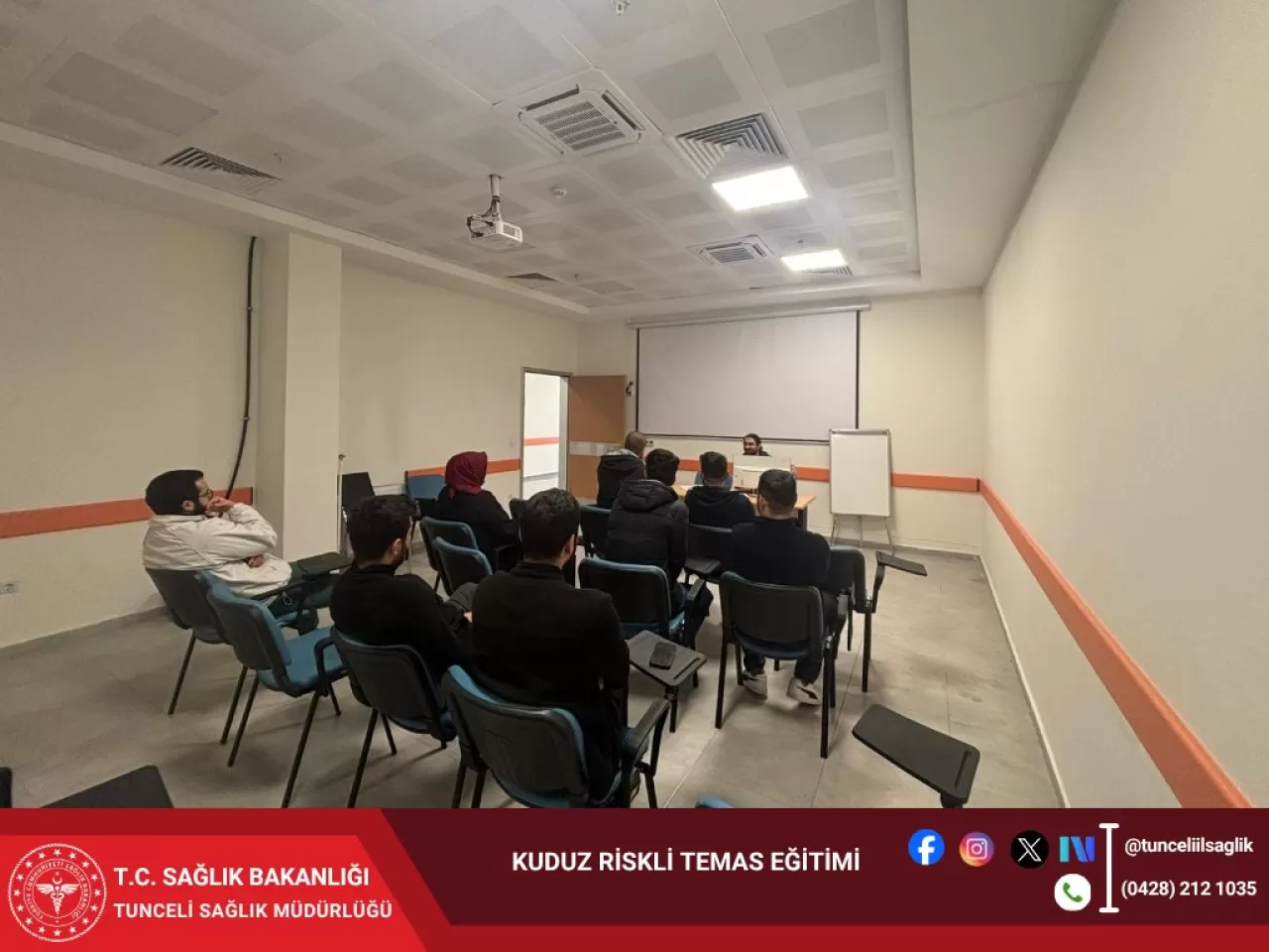 Mazgirt Devlet Hastanesi Acil Servis Ekibine Kuduz Eğitimi