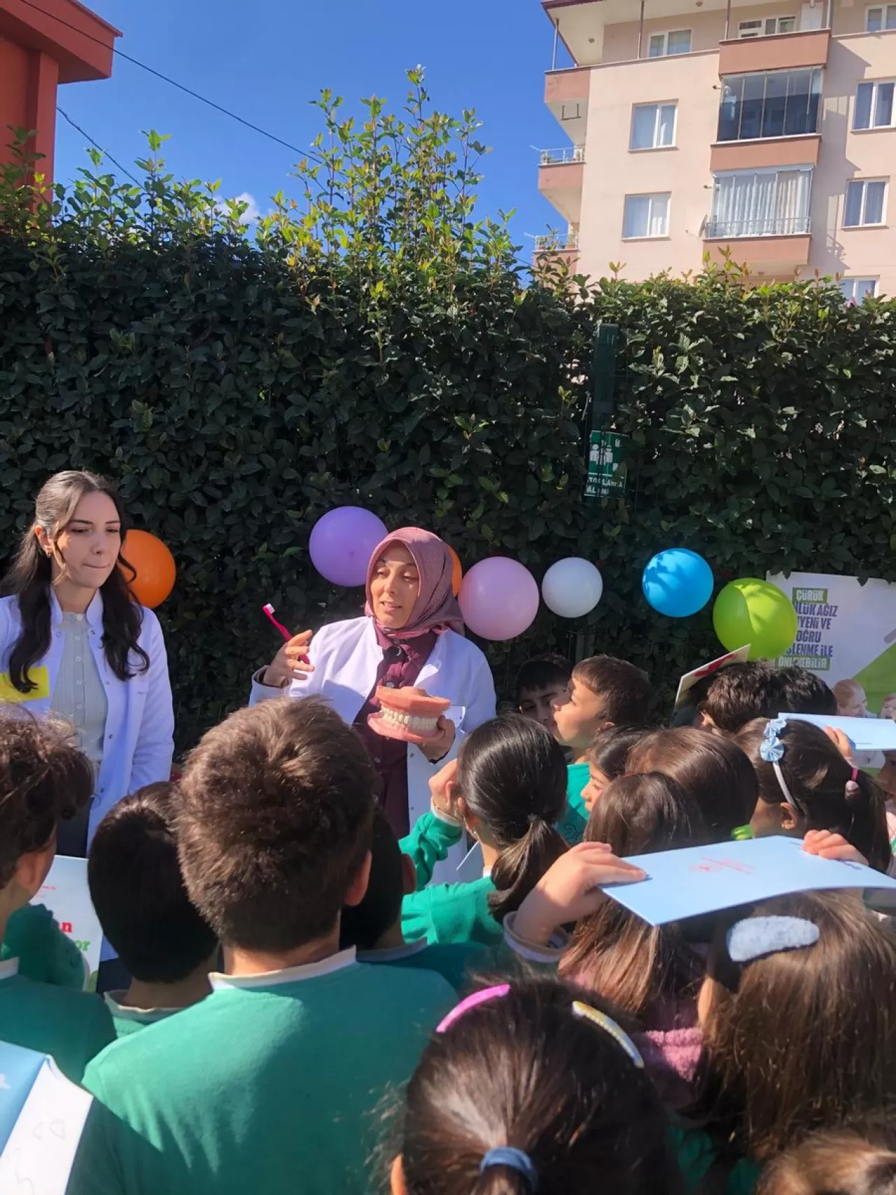 Bulancak'ta Cumhuriyet İlkokulu'nda 