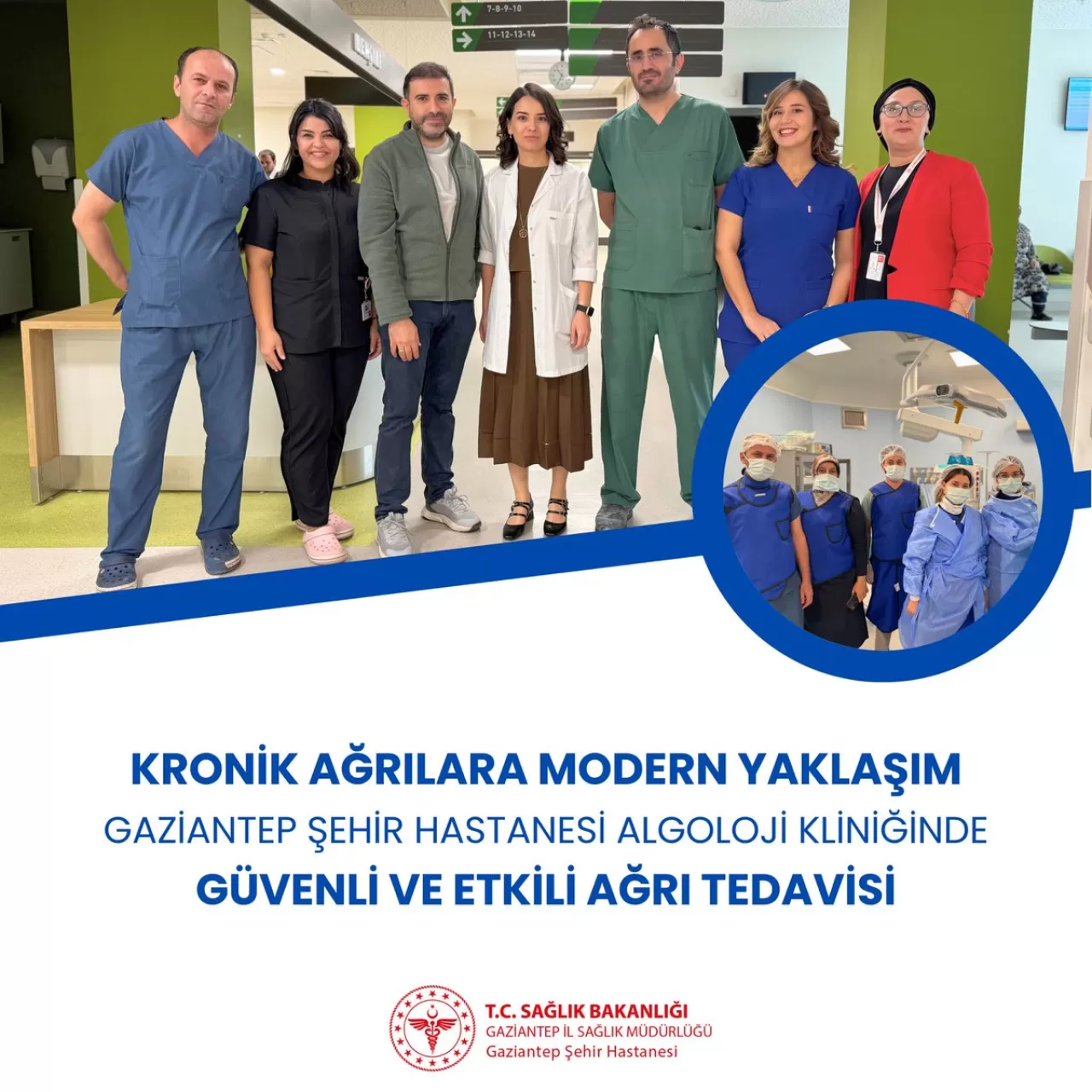 Gaziantep Şehir Hastanesi'nde Kronik Ağrı Tedavisi