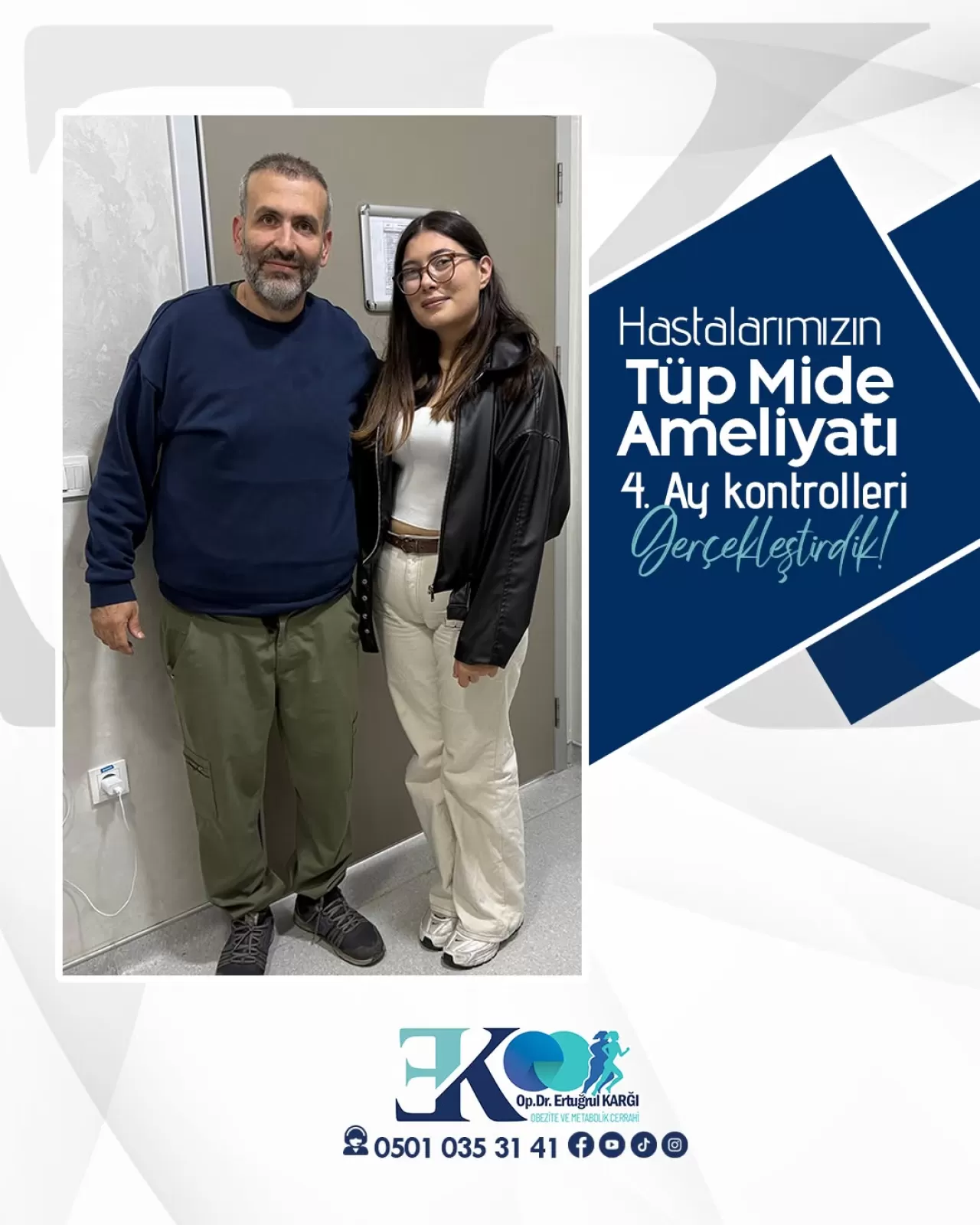 Obezite Cerrahisi Sonrası Kontroller: Tüp Mide Ameliyatı Takibi