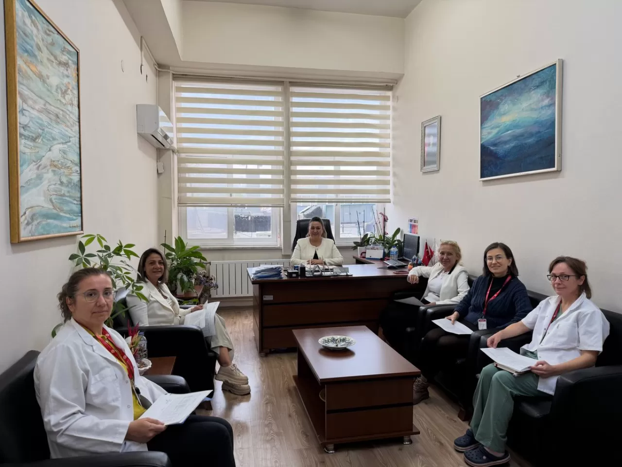 İzmir Atatürk Eğitim ve Araştırma Hastanesi'nde Psikiyatri Hemşireliği Eğitim Programı Toplantısı