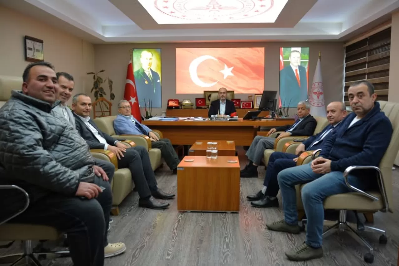 Afyonkarahisar'da Basın-Sağlık İş Birliği Vurgusu: Anadolu Basın Birliği'nden İl Sağlık Müdürü'ne Ziyaret