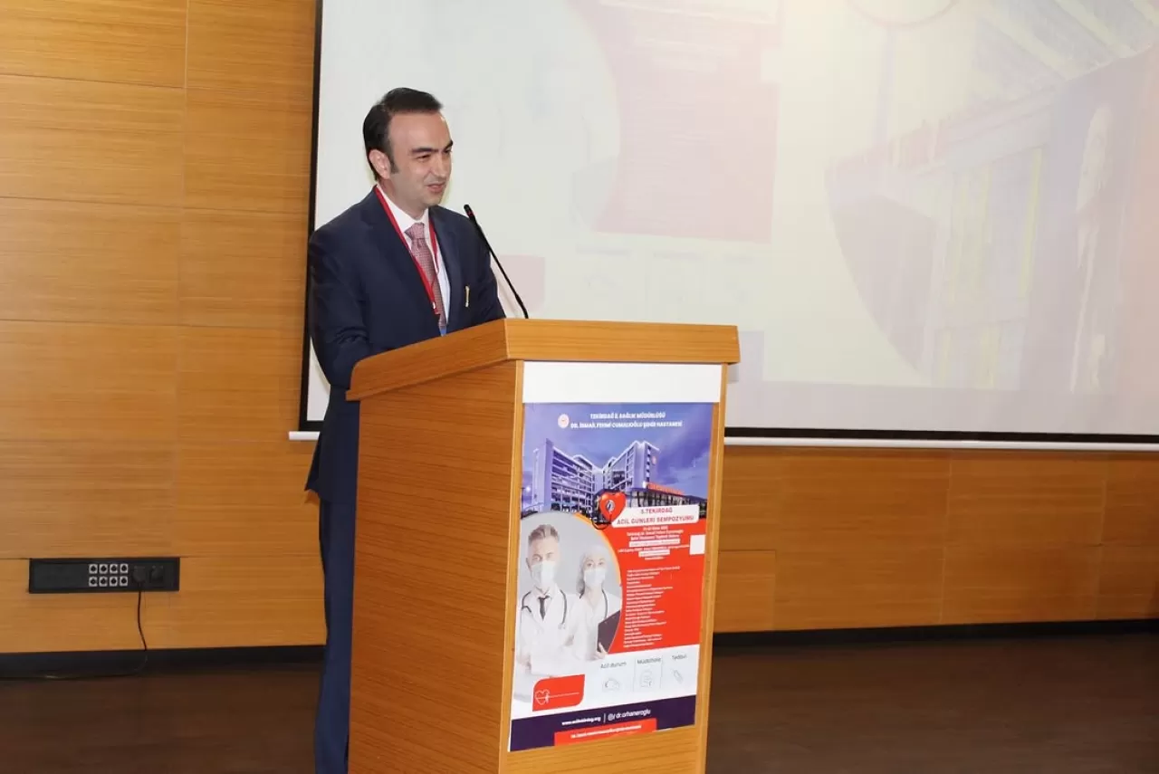 Tekirdağ'da Acil Tıp Sempozyumu Düzenlendi