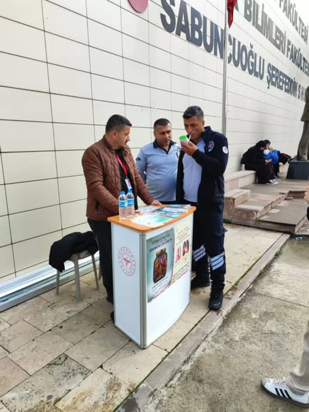 Amasya'da Tütün Bağımlılığıyla Mücadele İçin Üniversitede Stant Açıldı