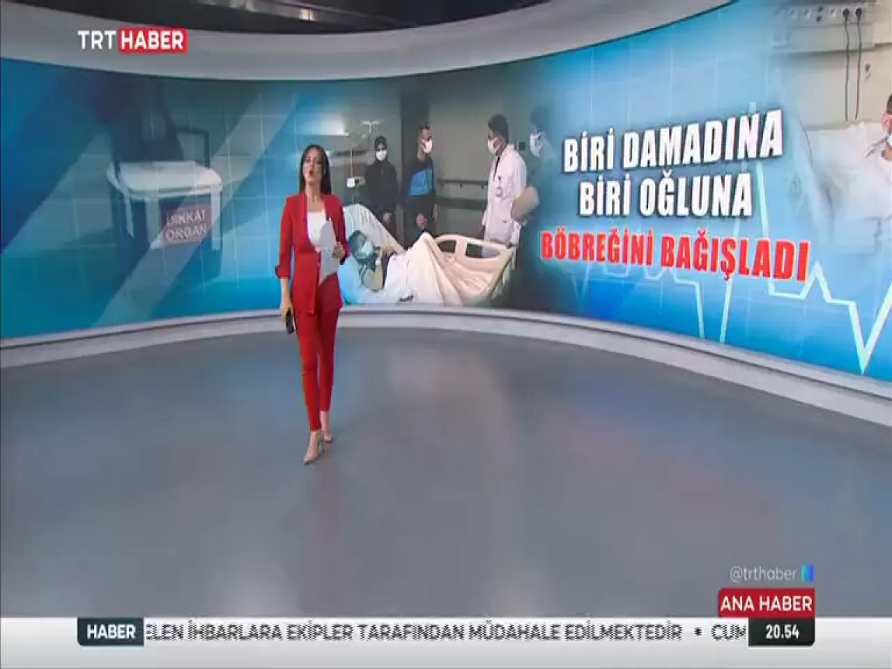 Bursa'da Kayınvalide ile Damat Arasında Duygu Yüklü Organ Nakli