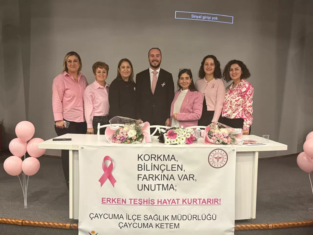 Çaycuma'da Meme Kanseri Farkındalık Konferansı Düzenlendi