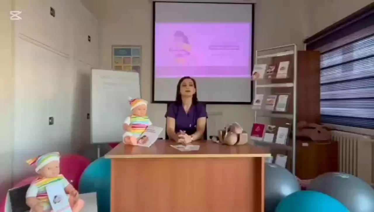 Bartın Devlet Hastanesi'nde Anne Adaylarına Özel Gebe Okulu Eğitimi