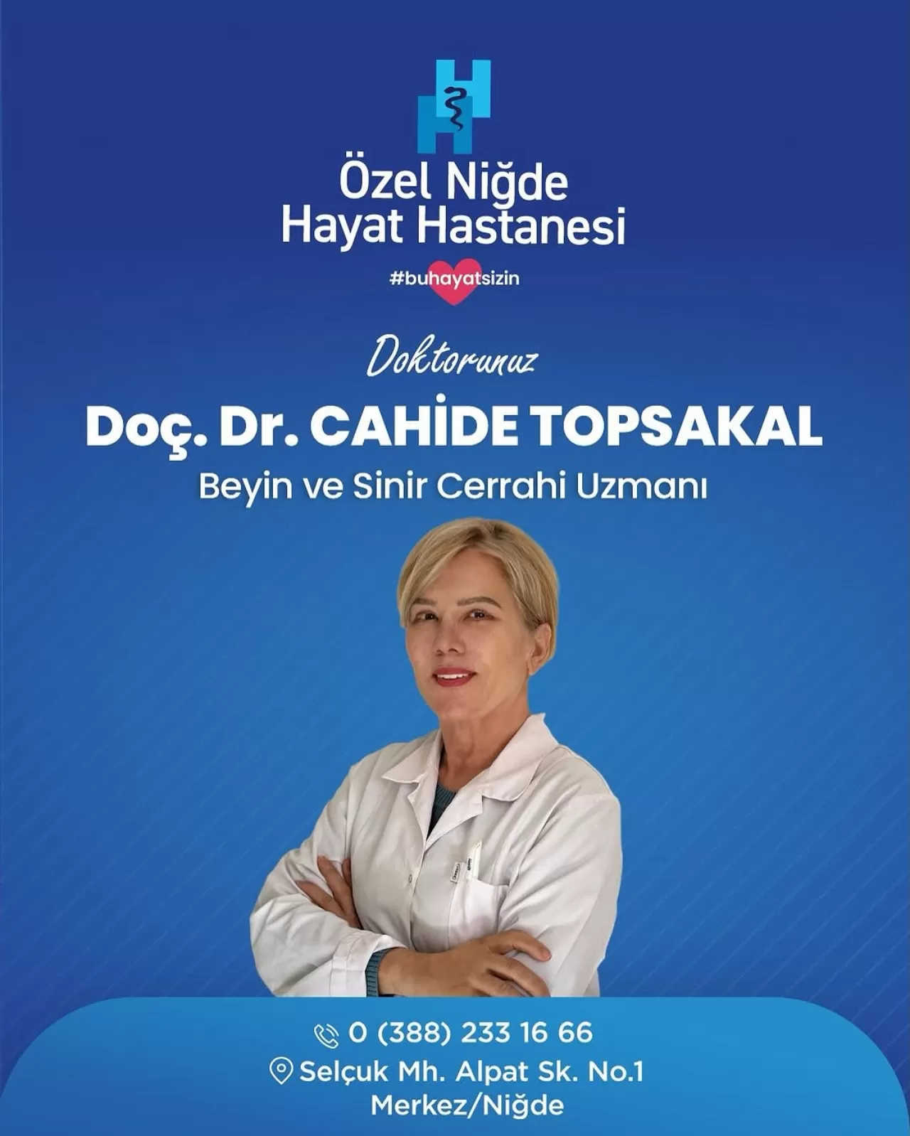 Niğde Özel Hayat Hastanesi Beyin Cerrahi ve Fıtık Tedavisinde Öne Çıkıyor