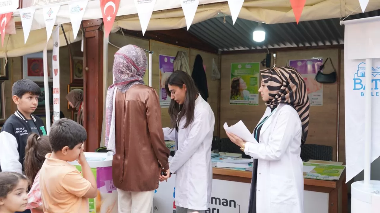 Batman'da Kitap Kültür ve Sanat Festivali'nde Sağlıklı Yaşam Farkındalığı