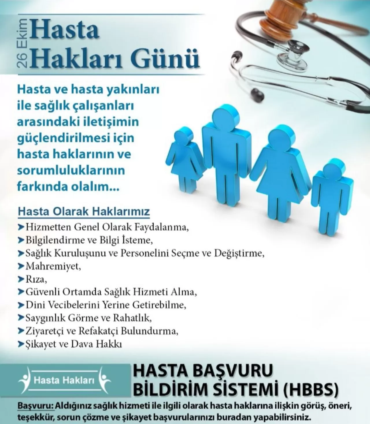 Bartın Devlet Hastanesi'nden Hasta Hakları Açıklaması: Adil ve Güvenli Sağlık Hizmeti Vurgusu