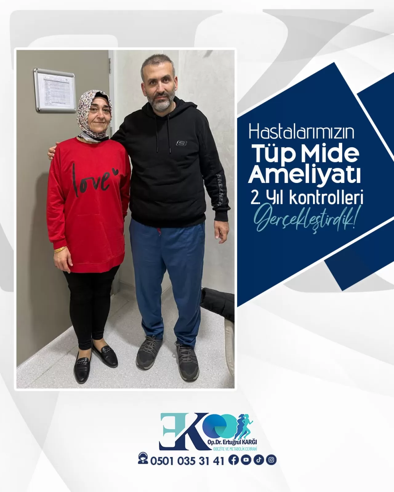 Obezite Cerrahisi Sonrası 2 Yıllık Kontrollerin Önemi