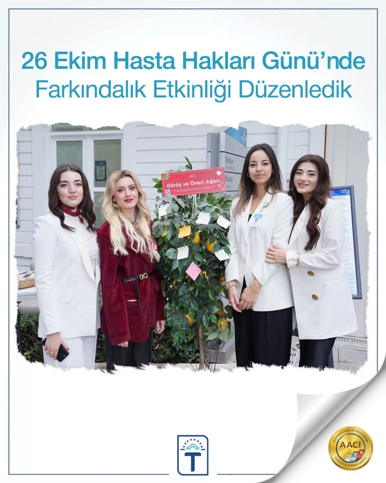 İstanbul Türkiye Hastanesi'nde Hasta Hakları Günü Etkinliği Düzenlendi