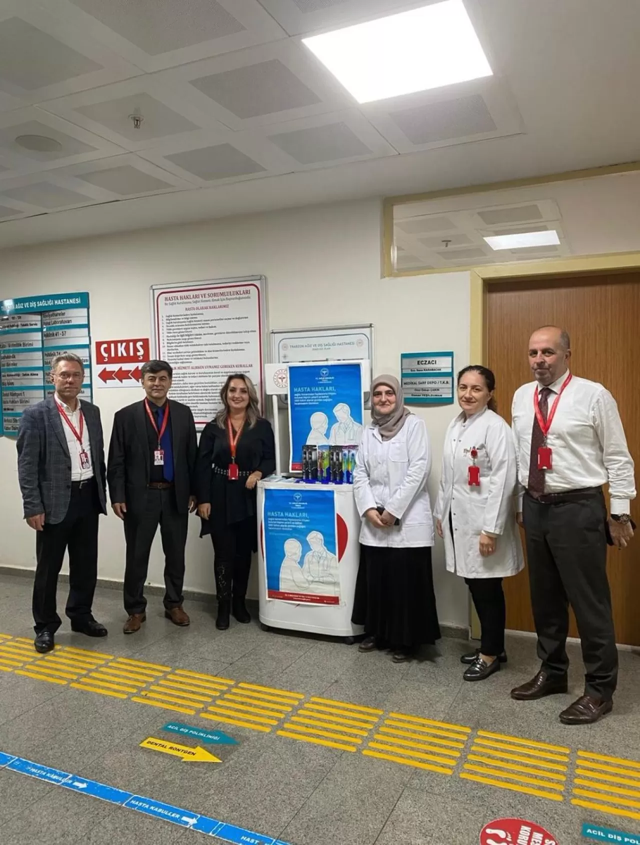 Trabzon Ağız ve Diş Sağlığı Hastanesi'nde 26 Ekim Hasta Hakları Günü Kutlaması