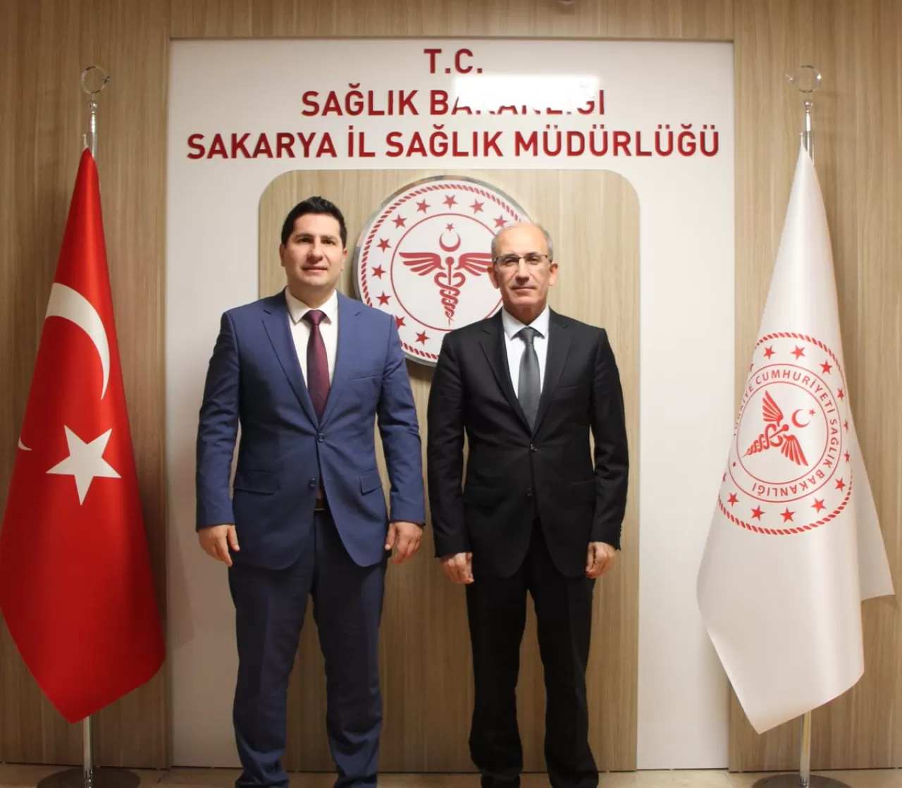 Sakarya Adalet Komisyonu Başkanı, İl Sağlık Müdürü Özdemir'i Makamında Ziyaret Etti