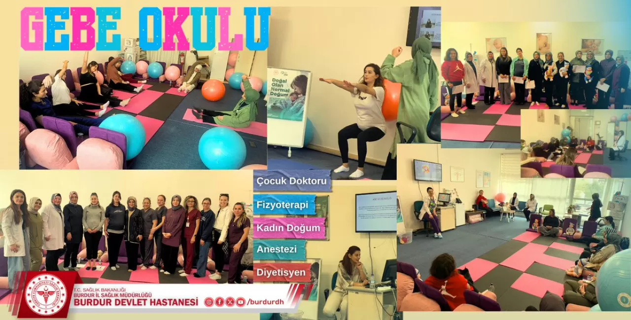 Burdur'da Anne Adaylarına Bilinçli Doğum Eğitimi