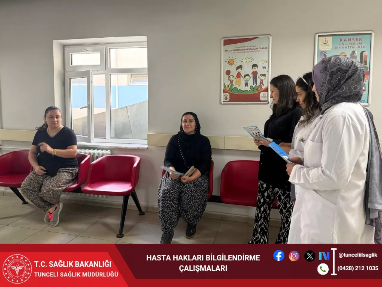 Çemişgezek'te Hasta Hakları Konusunda Farkındalık Eğitimi